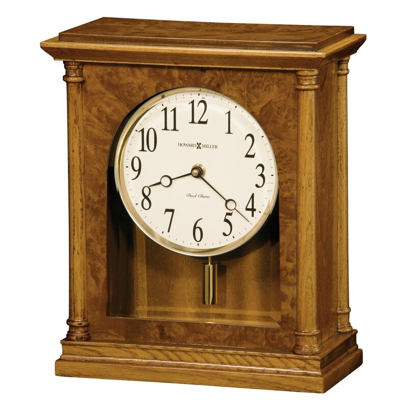 Howard Miller® Carly Chiming Quartz Mantel Clock - Image 0