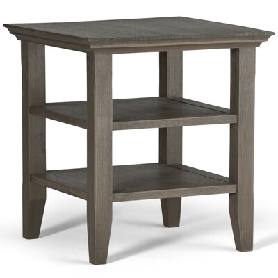 Seo Solid Wood End Table with Storage - Image 0
