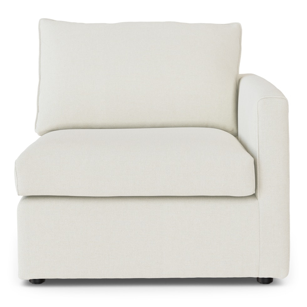 Lenae 36.25" Right Arm Module - Savoy Ivory - Image 2