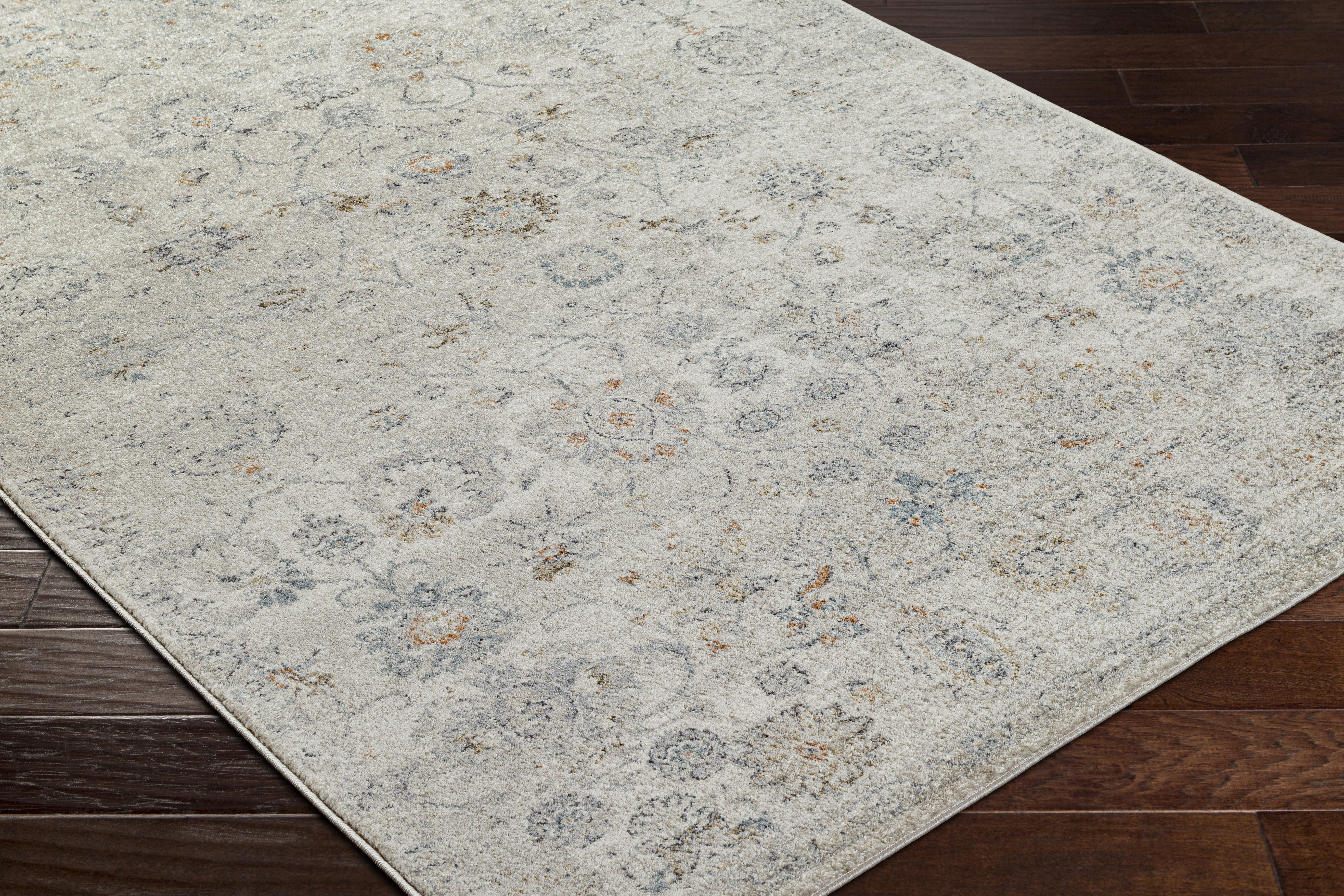 Livabliss Alpharetta Beige Indoor 5'3" x 7' Machine Woven Rug - Image 5