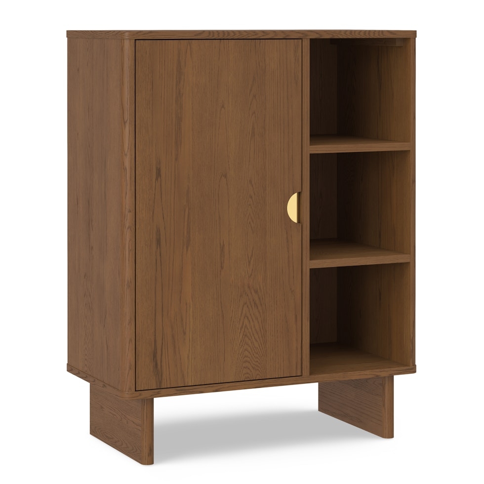 Otto 30" Cabinet - Smoked Oak - Image 0