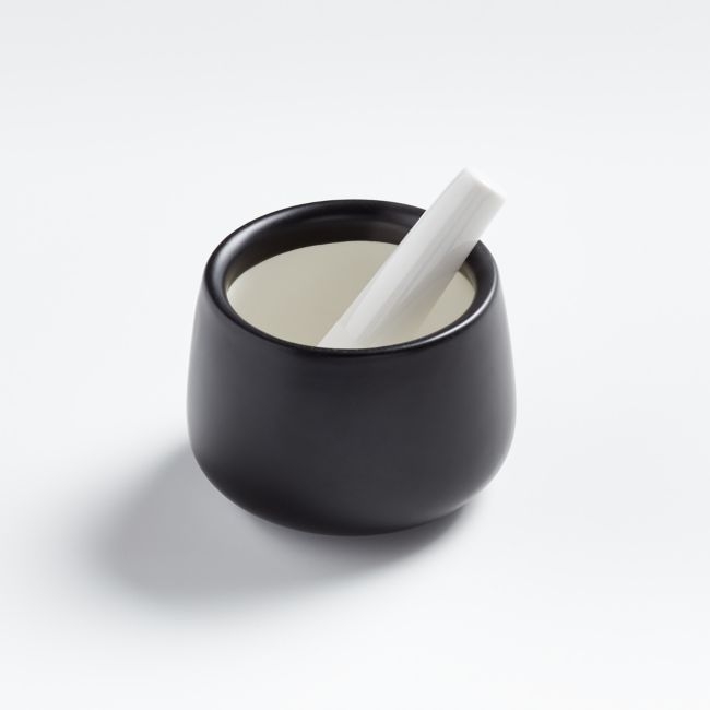 Matte Black Mini Mortar and Pestle - Image 0