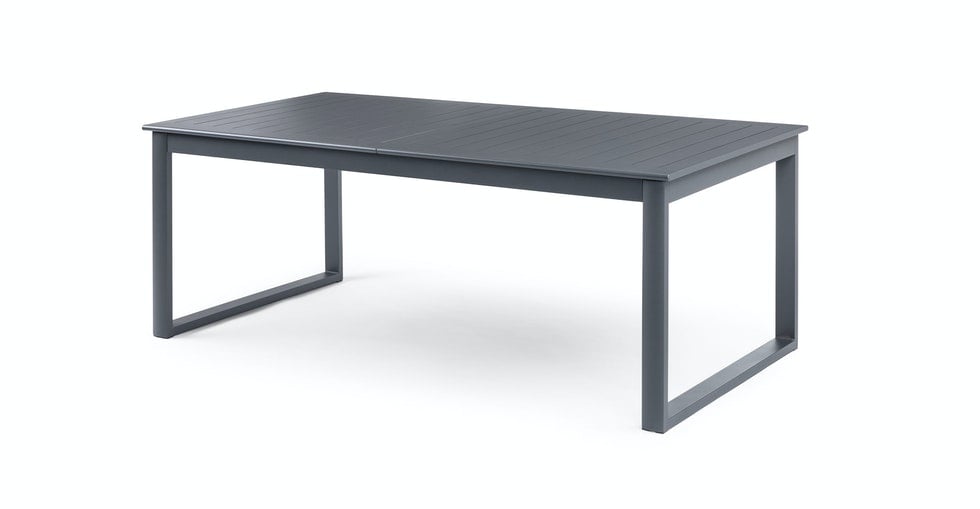 Ofer Dark Gray Table for 6, Extendable - Image 0