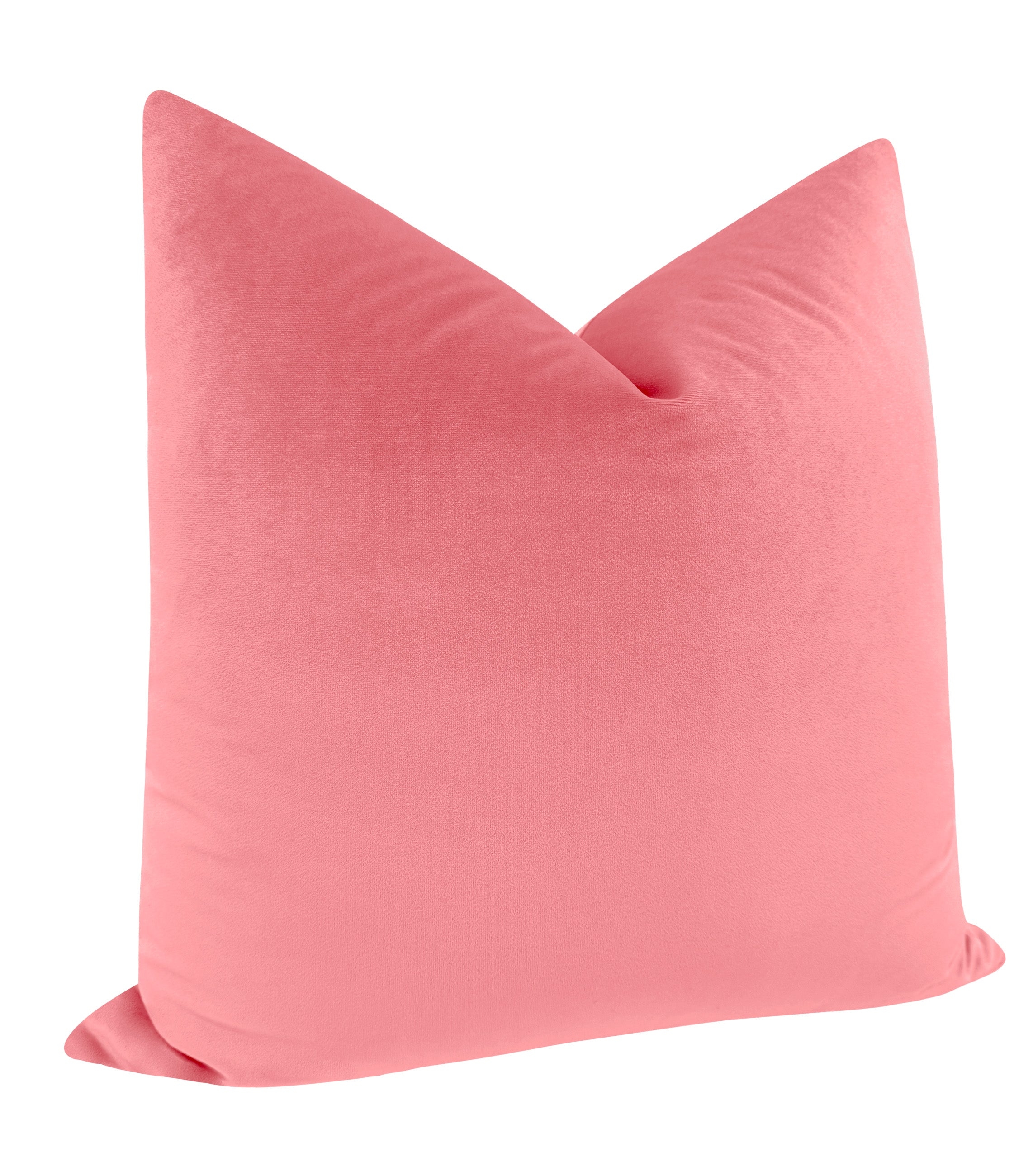 MELROSE VELVET // ROSÉ PINK - 20” X 26” STANDARD SHAM - Image 1