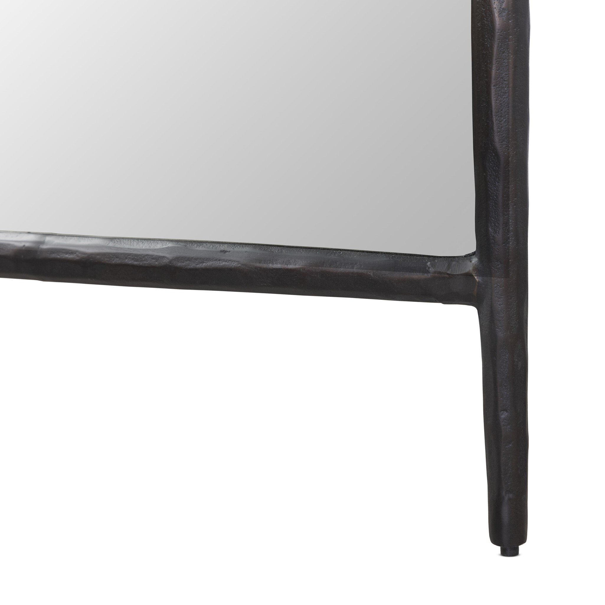 Tapered Floor Mirror - Bronzed Aluminum - Image 4