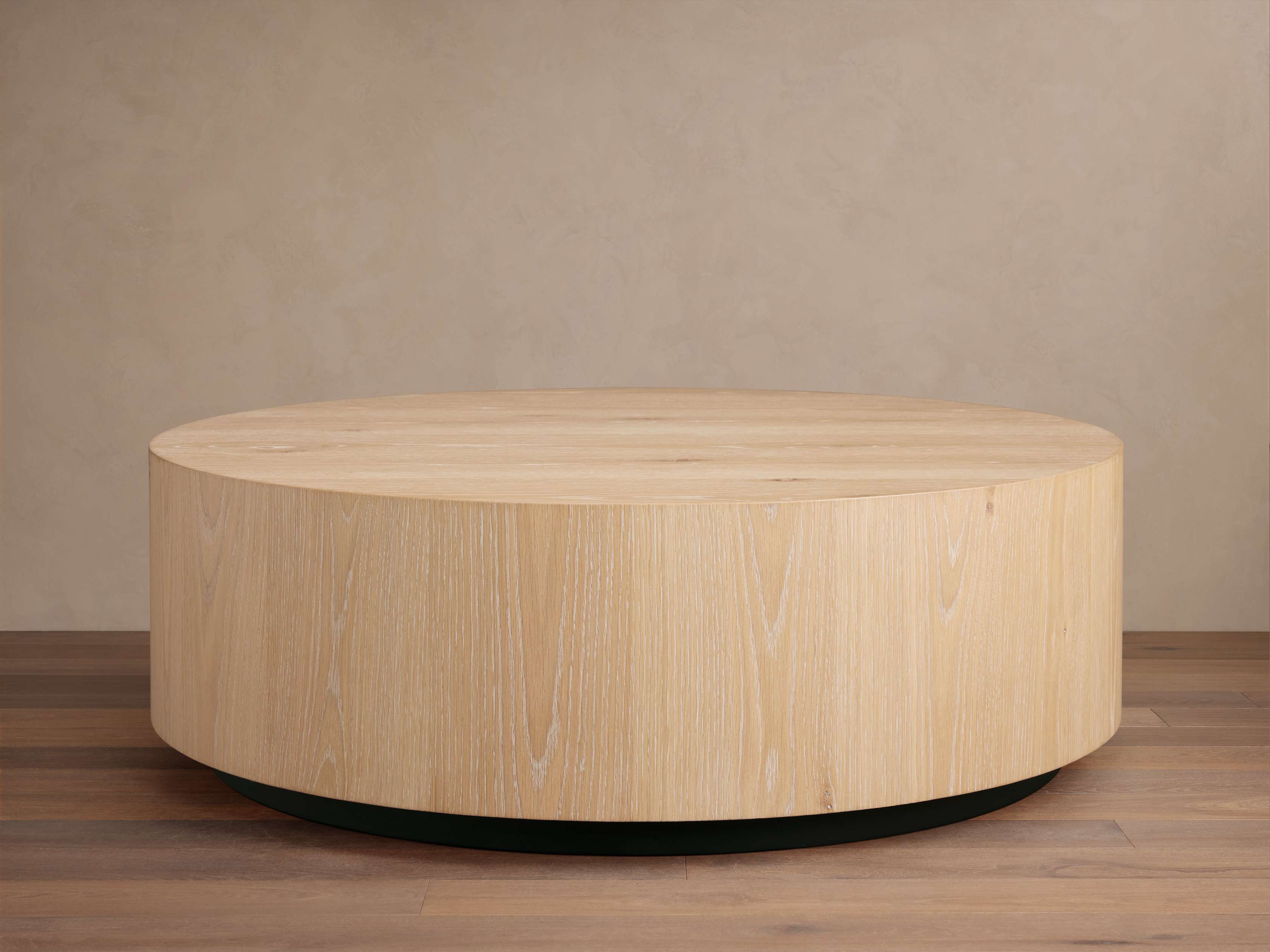 Sullivan Round Coffee Table in Wood 46" Natural  Sable  - Image 0