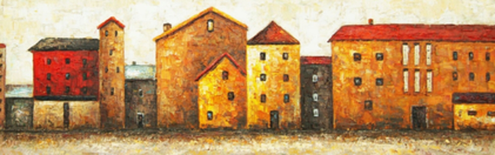 Surya Wall Decor EGP-6026 60"H x 20"W Framed Art - Image 0