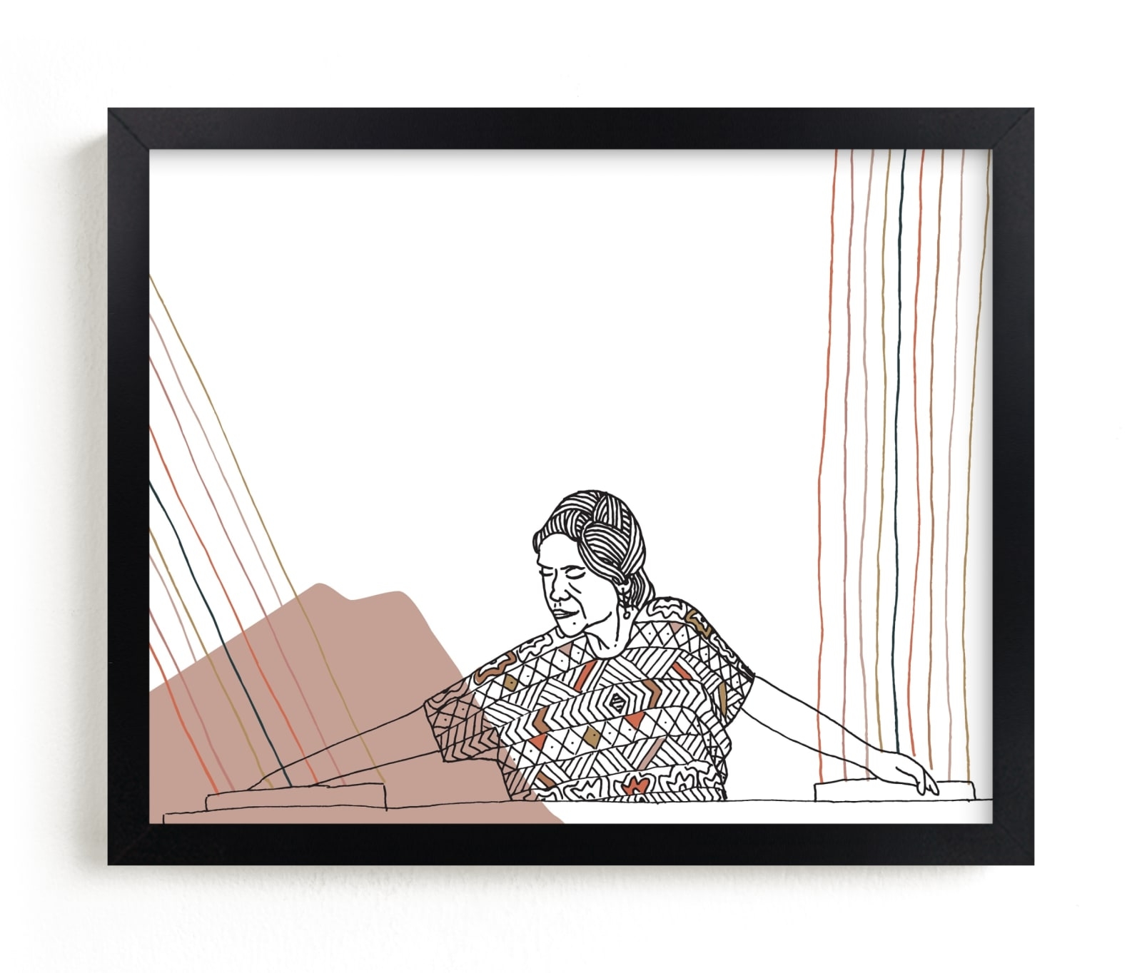 Woven Women II Limited Edition Fine Art Print 2 - Image 0