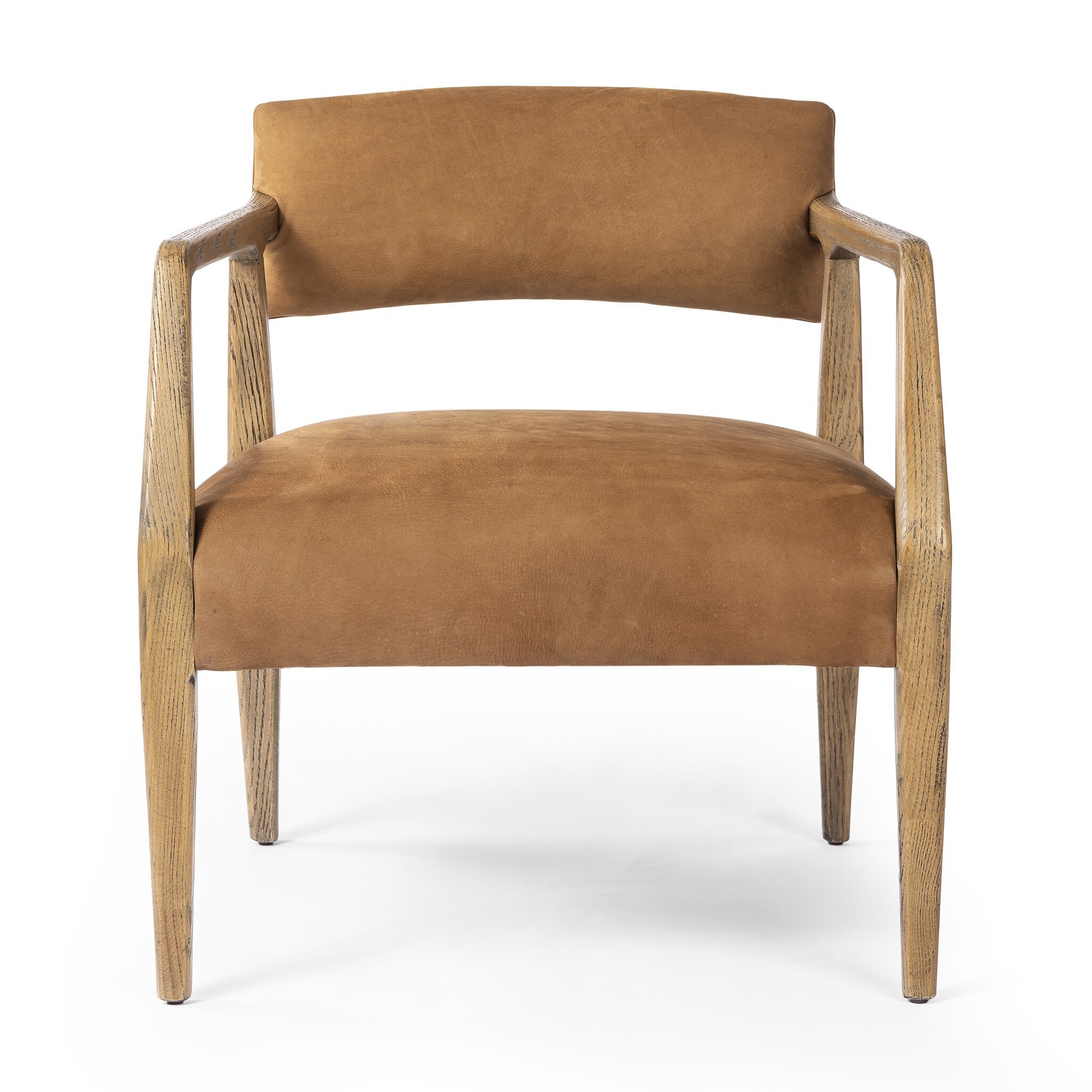 Tyler Armchair - Nubuck Cognac - Image 2