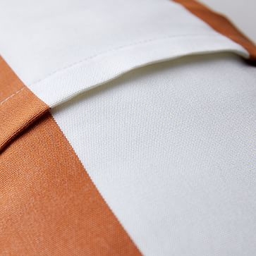 Southwest Creations Pillow, 12x21, Polyester, Orange Stripe - Image 2