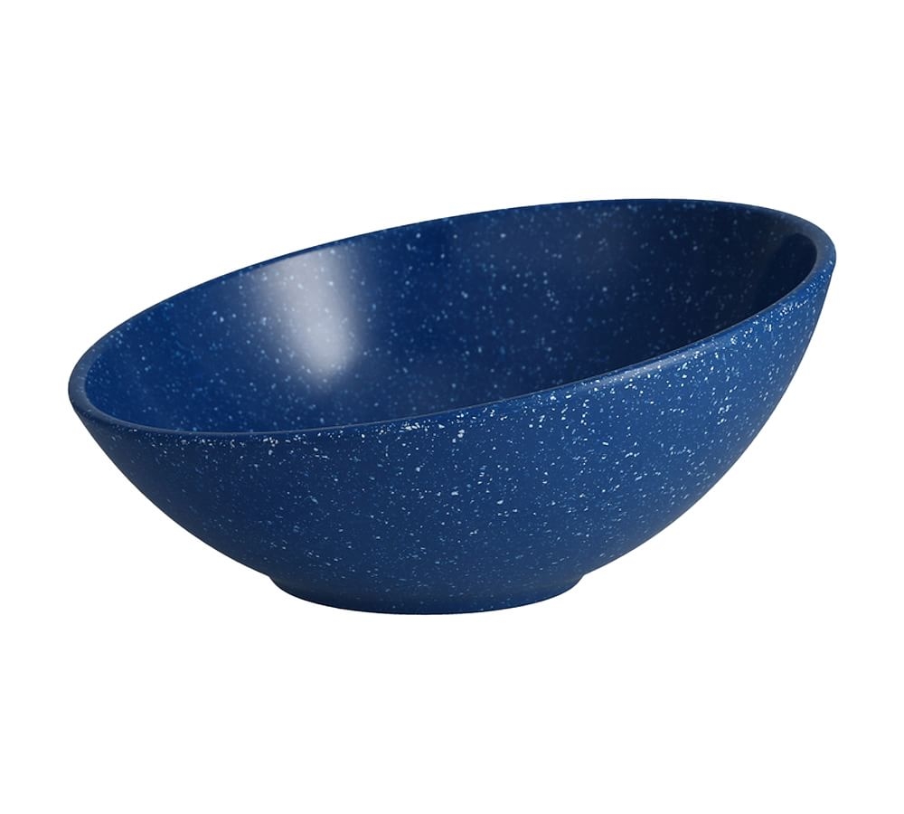 Fortessa Camp Melamine Tilt Bowls, 6", Blue, Set of 6 - Image 0