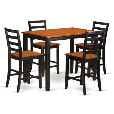 Yarmouth 5 Piece Counter Height Pub Table Set - Image 0