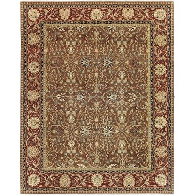 One-of-a-Kind Brokaw Hand-Knotted Brown 8'1" x 10'1" Wool Area Rug - Image 0