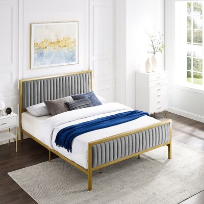 Kinzie Tufted Upholstered Standard Bed - Image 0