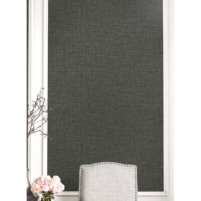 Easy Linen 27'' L x 27'' W 3D Embossed Wallpaper Roll - Image 0