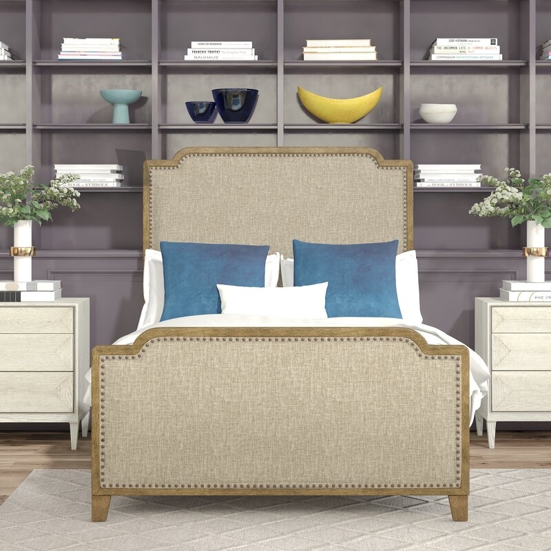 Tommy Bahama Home Cypress Point Stone Harbour Upholstered Bed - Image 0