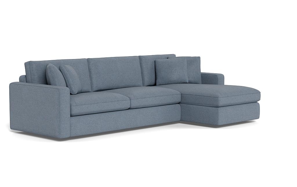 James 3-Seat Right Chaise Sectional - Image 1