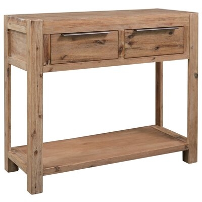 Wes 32.28" Solid Wood Console Table - Image 0