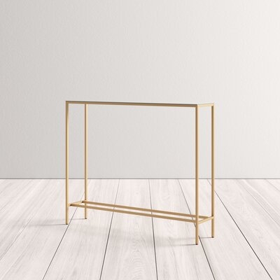 Shay Console Table with Mirrored Top - Image 0