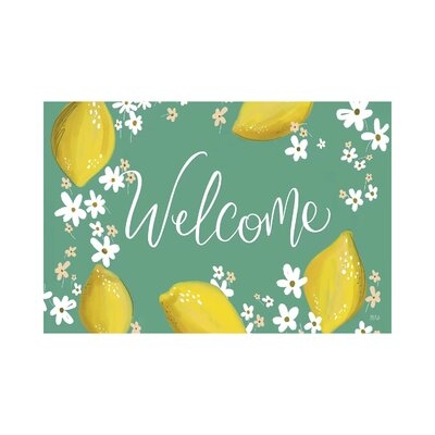 Welcome Lemon by Lily & Val - Wrapped Canvas Gallery-Wrapped Canvas Giclée - Image 0