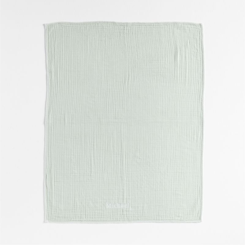 Sunny Green Octopus Lovey + Baby Stroller Blanket Set by Jake Arnold - Image 4