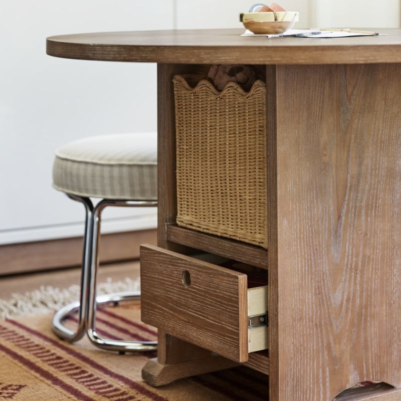 Discovery Hazelnut Kids Brown Play Table with Storage by Jeremiah Brent - Image 2