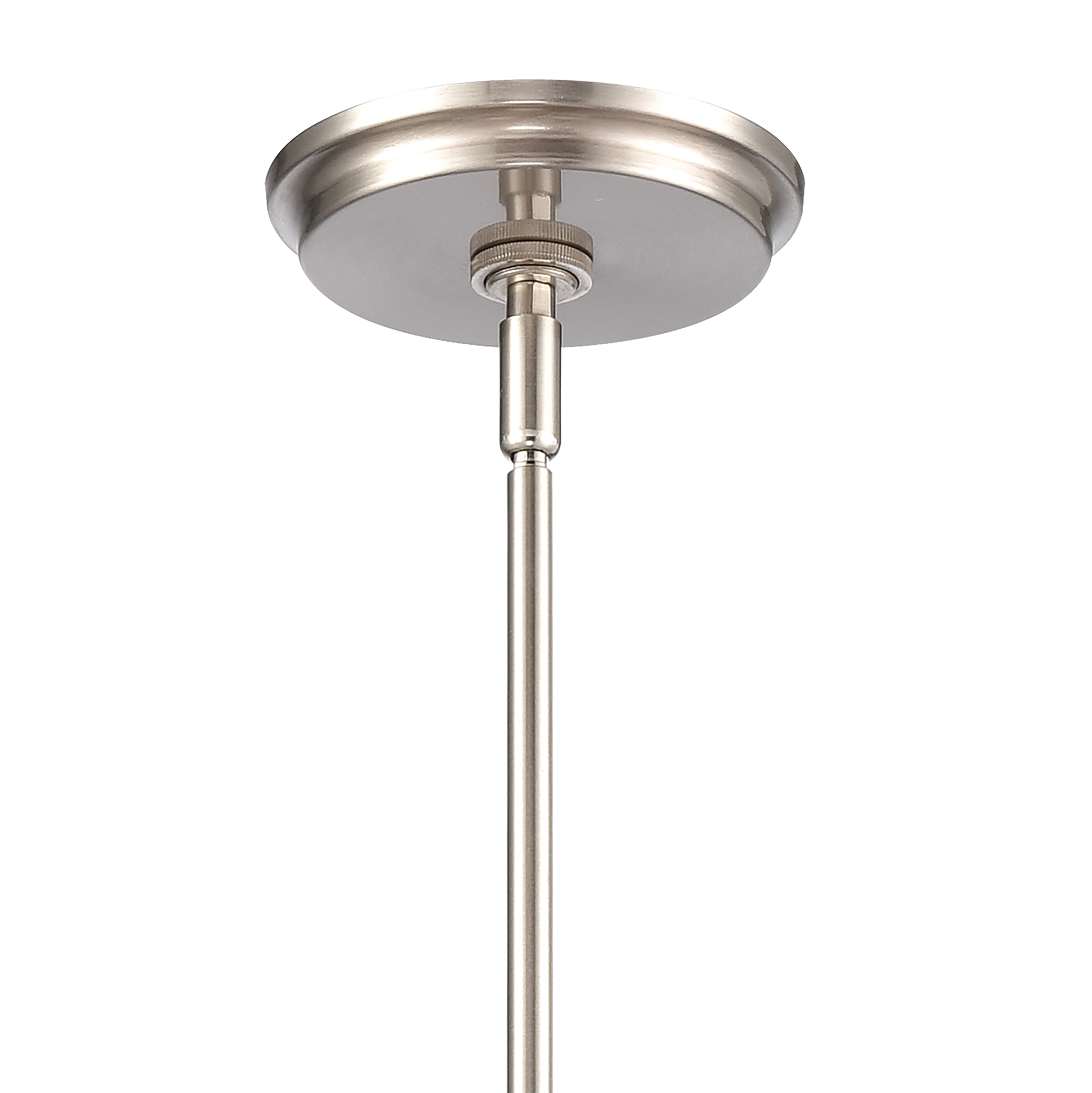 Urbanite 13'' Wide 1-Light Pendant - Satin Nickel - Image 4