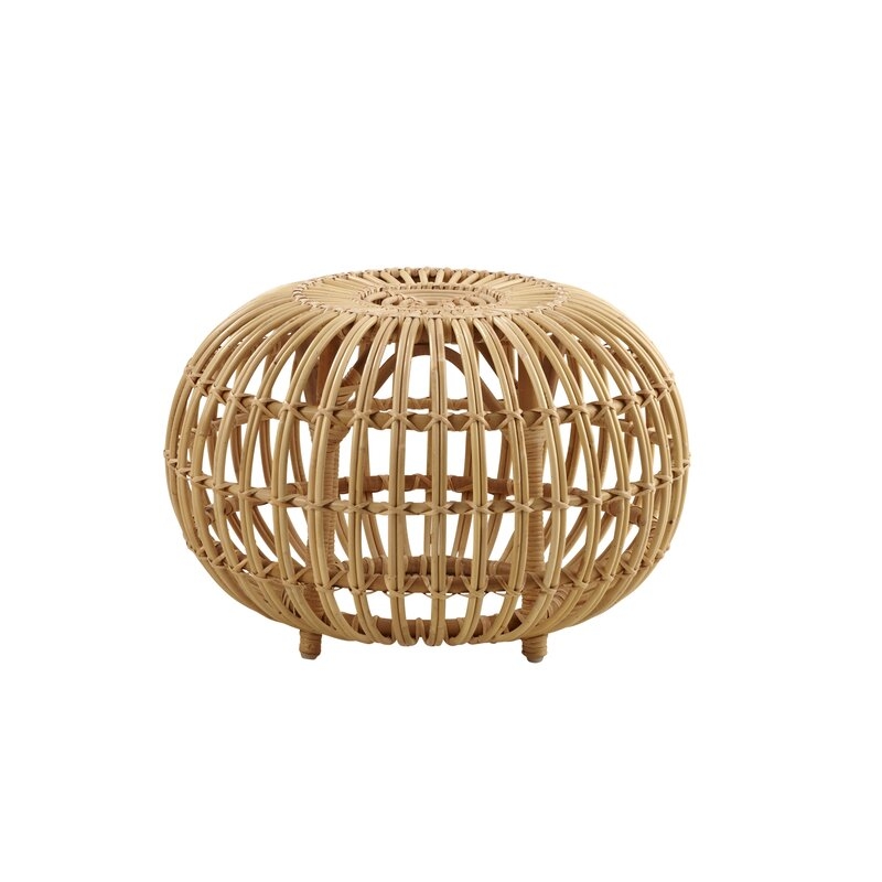 Sika Design Franco Albini Large Rattan Ottoman - Image 0