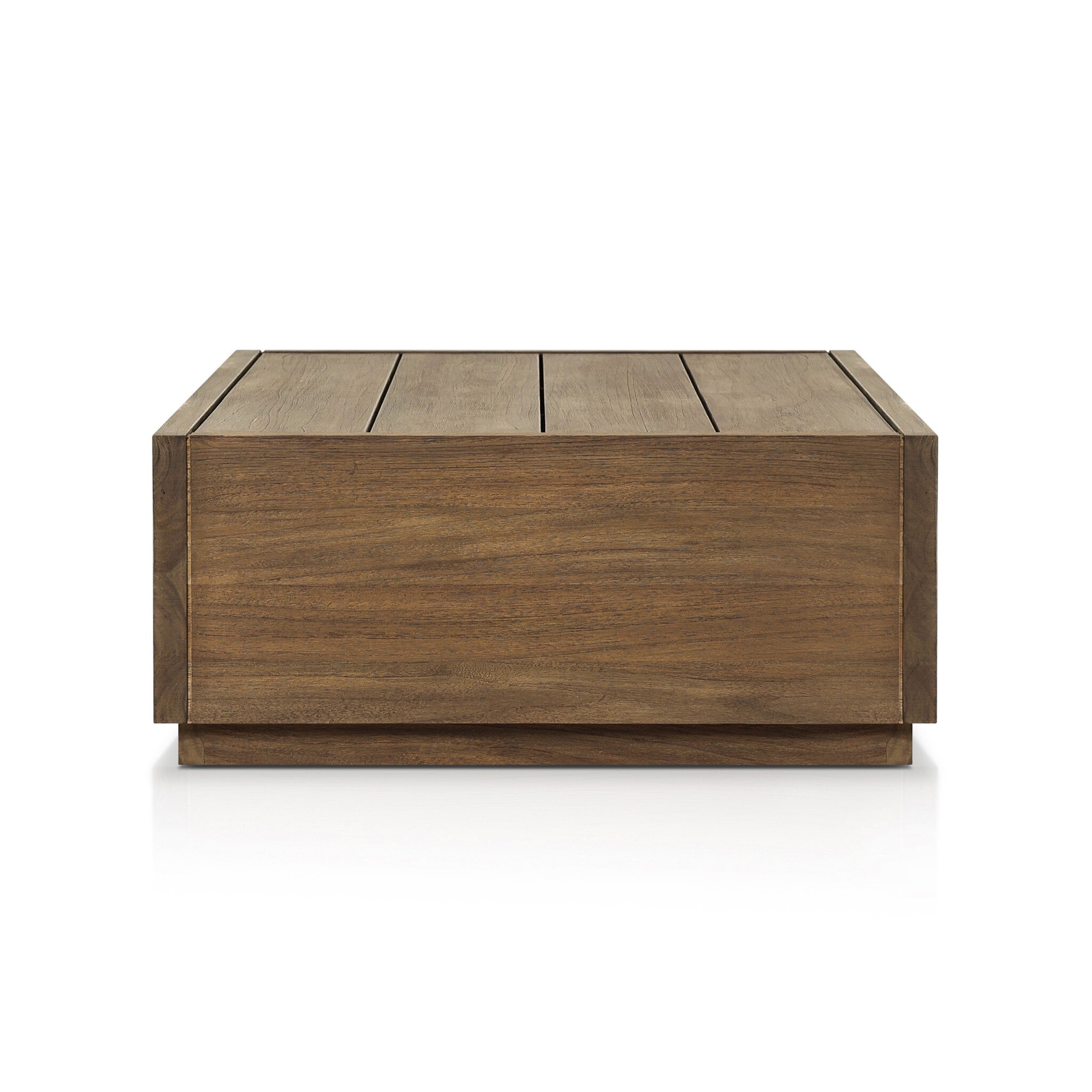 Messo Outdoor Coffee Table - Stained Toasted Brown-FSC - Image 4