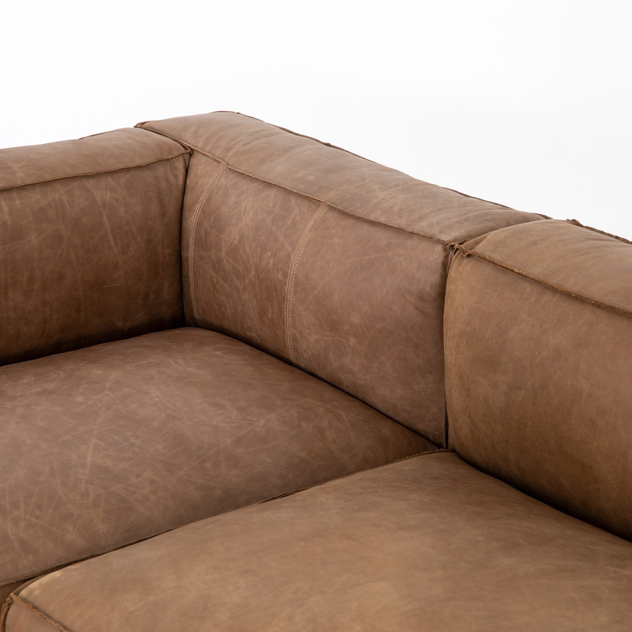 Nolita Sectional - Natural Washed Sand - Image 6