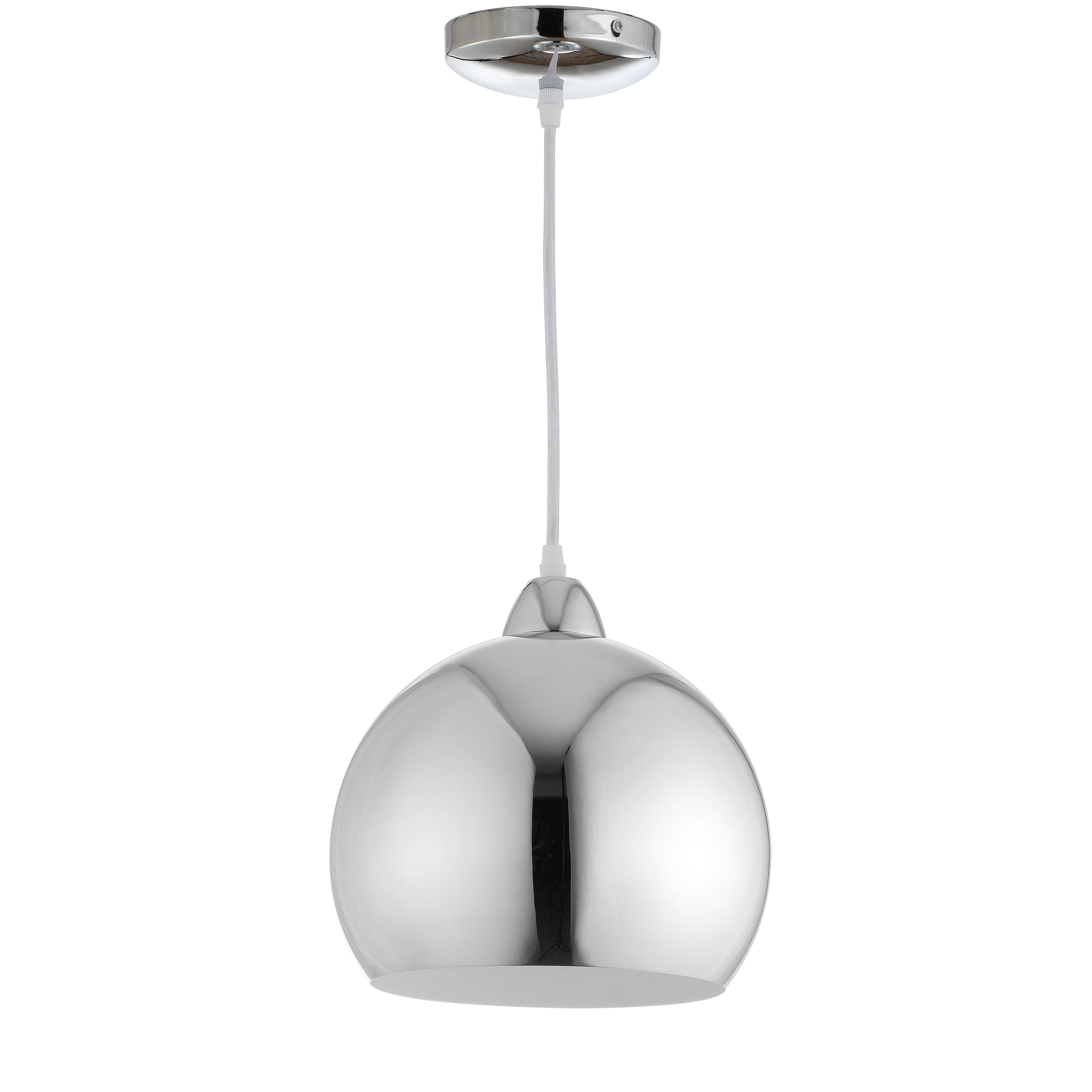 Sabine Pendant - Chrome - Safavieh - Image 0