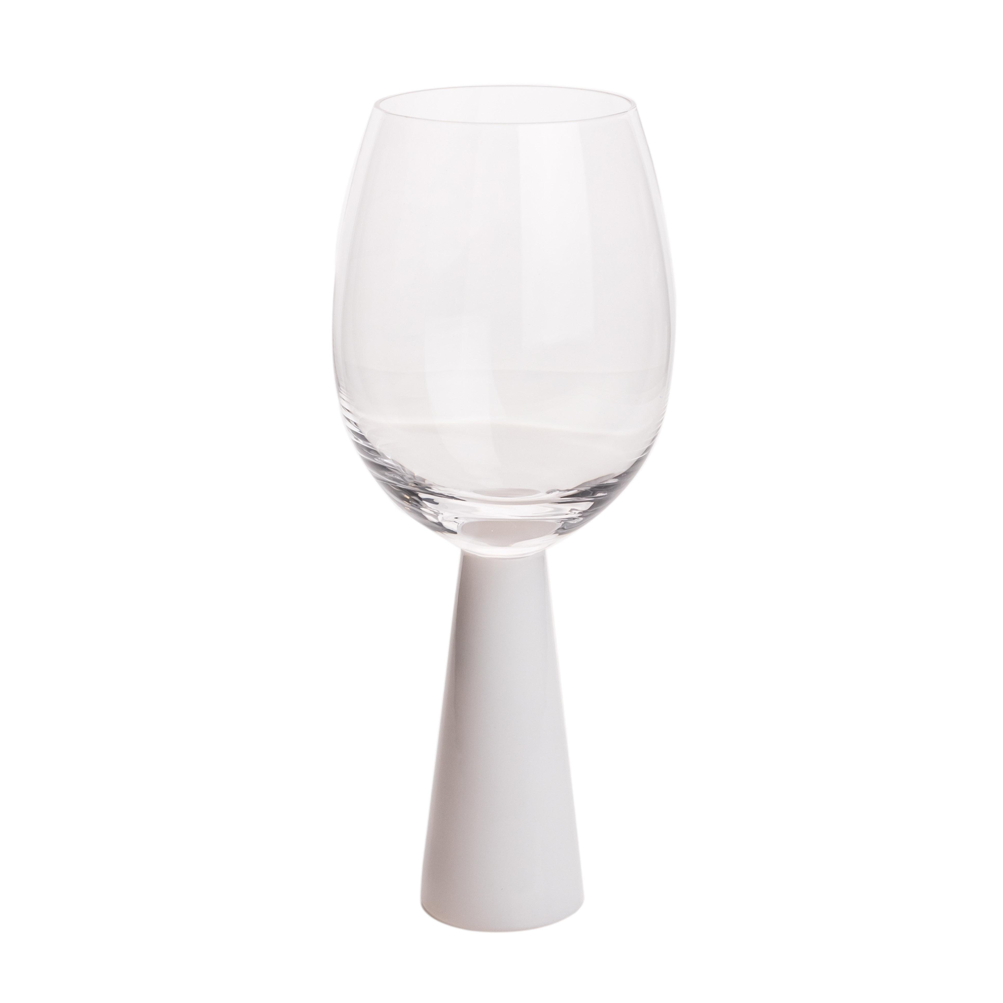 Rose White Wine Glasses - Set of 4 - Image 0