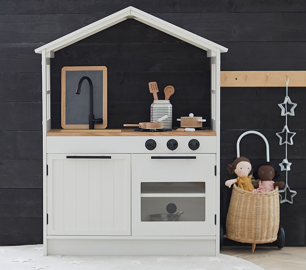 Farmhouse Play Kitchen, Simply White, In-Home Delivery - Image 0