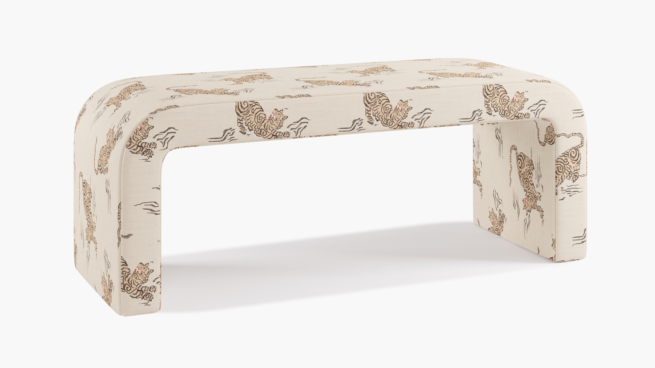 Waterfall Bench, Canvas Tigresse - Image 1