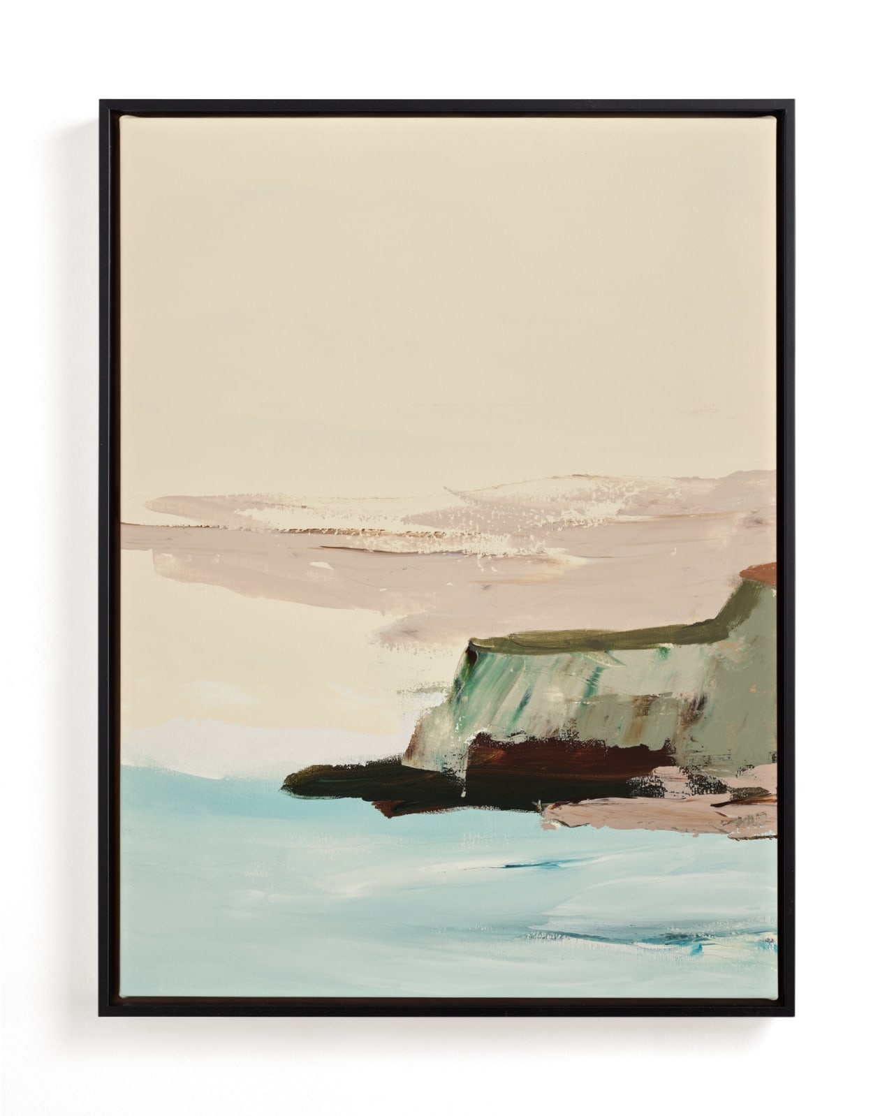 Muted Seascape Diptych I Limited Edition Fine Art Print 2 - Image 0