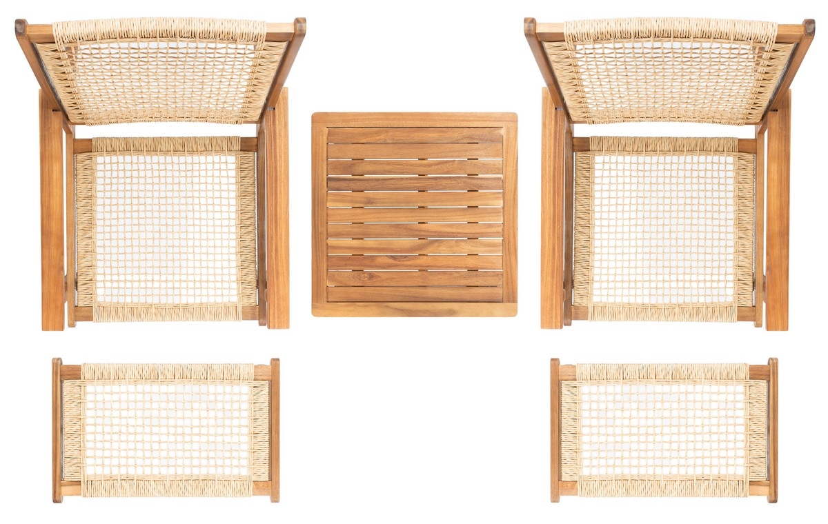 Chantelle Living Set - Natural/Natural - Safavieh - Image 4