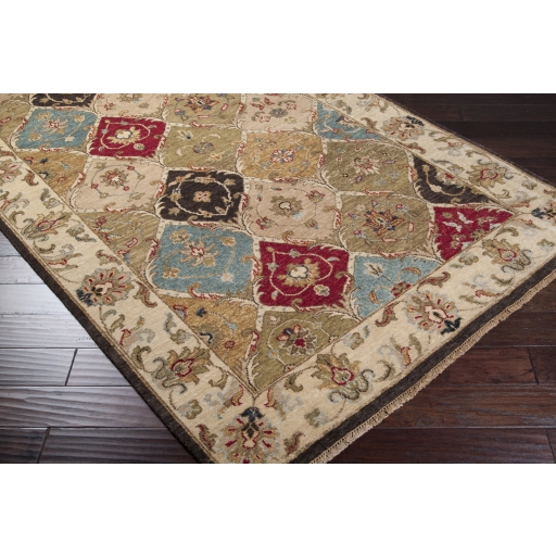 Estate Brown Indoor 2' x 3' Handmade Rug - Image 1