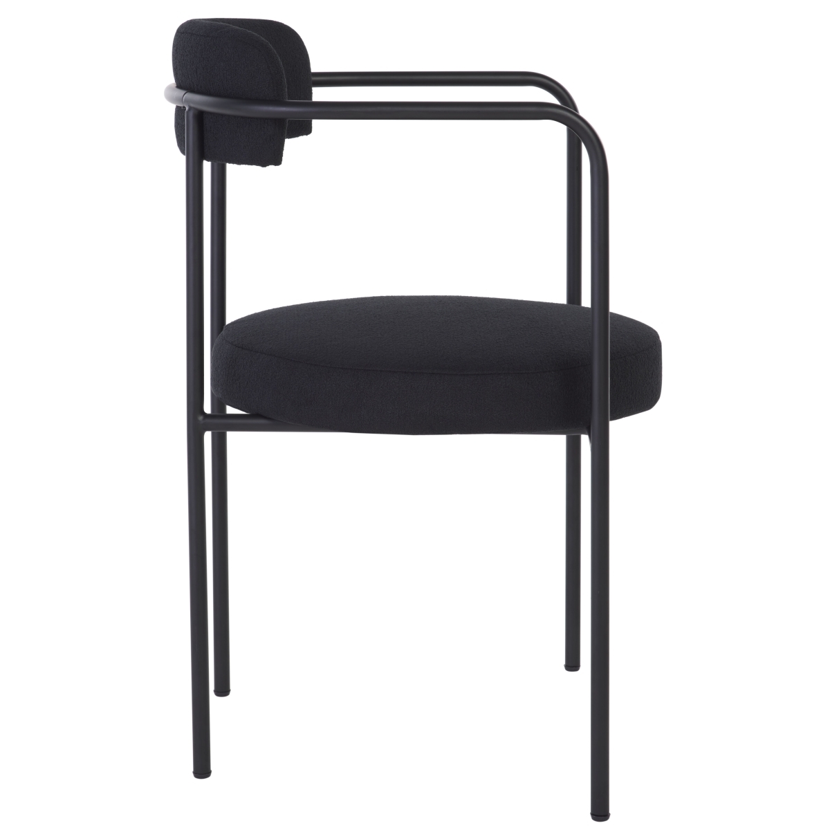 Andrean Dining Arm Chair - Black - Image 6