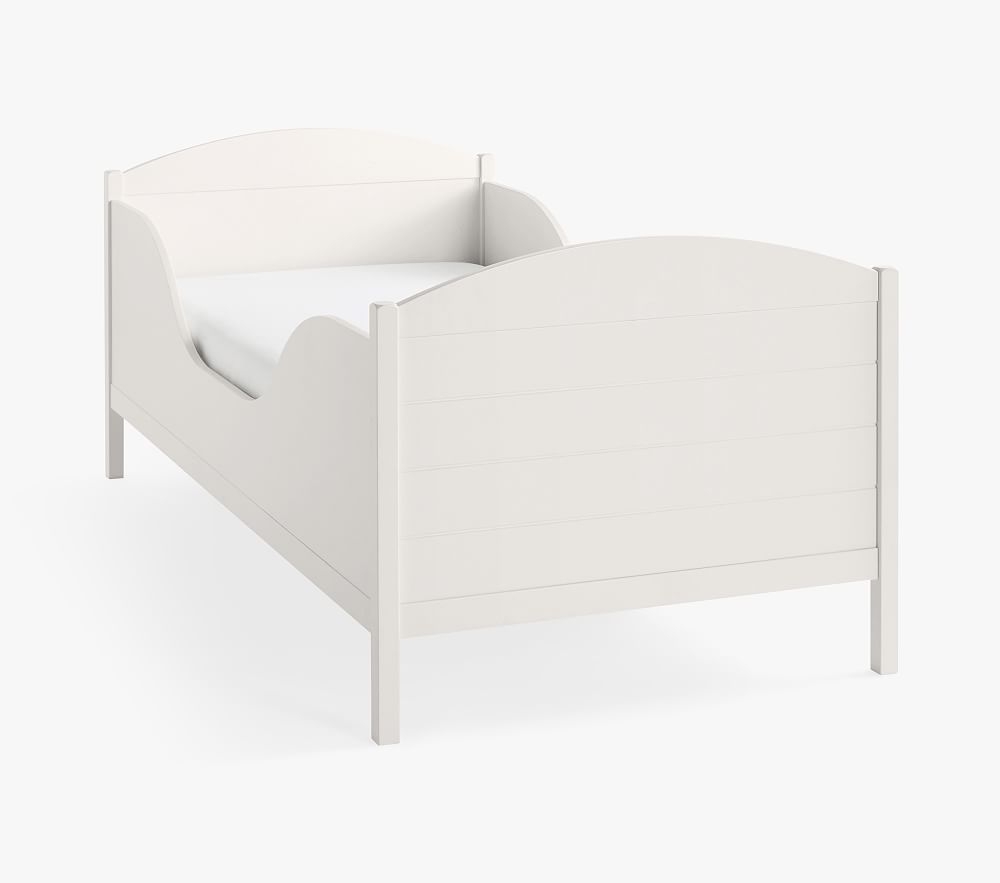 Emery Toddler Shelter Bed, Twin, Simply White, In-Home Delivery - Image 0