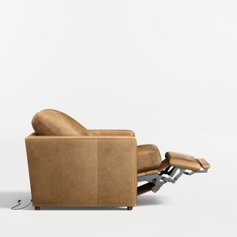 Lounge 34" Leather Power Recliner Chair - Image 4