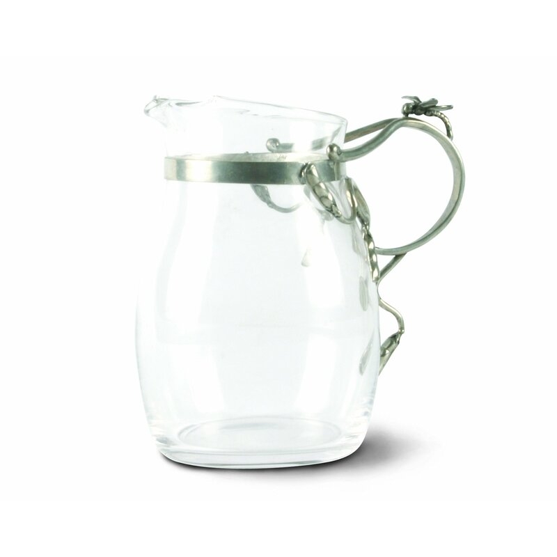 Vagabond House Garden Friends Water/Juice Pitcher Glass - Image 0