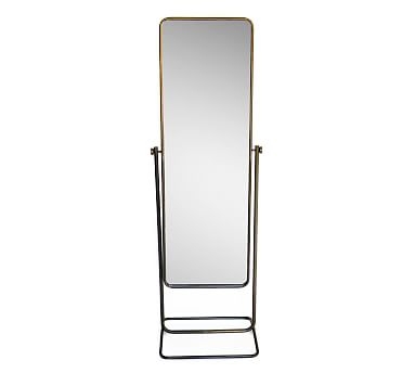 Levi Floor Mirror with Stand, 21" x 67.5" - Image 0
