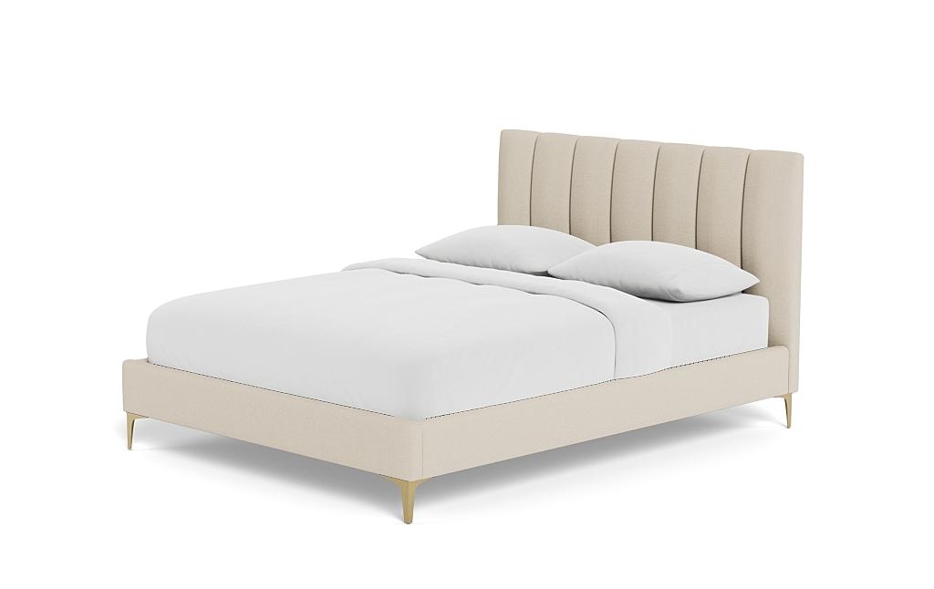 Lowen Upholstered Bed with Tufting Option - Image 2