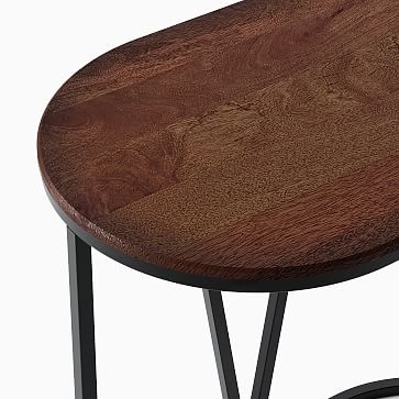 Rivera C-Table, Walnut, Dark Bronze - Image 2