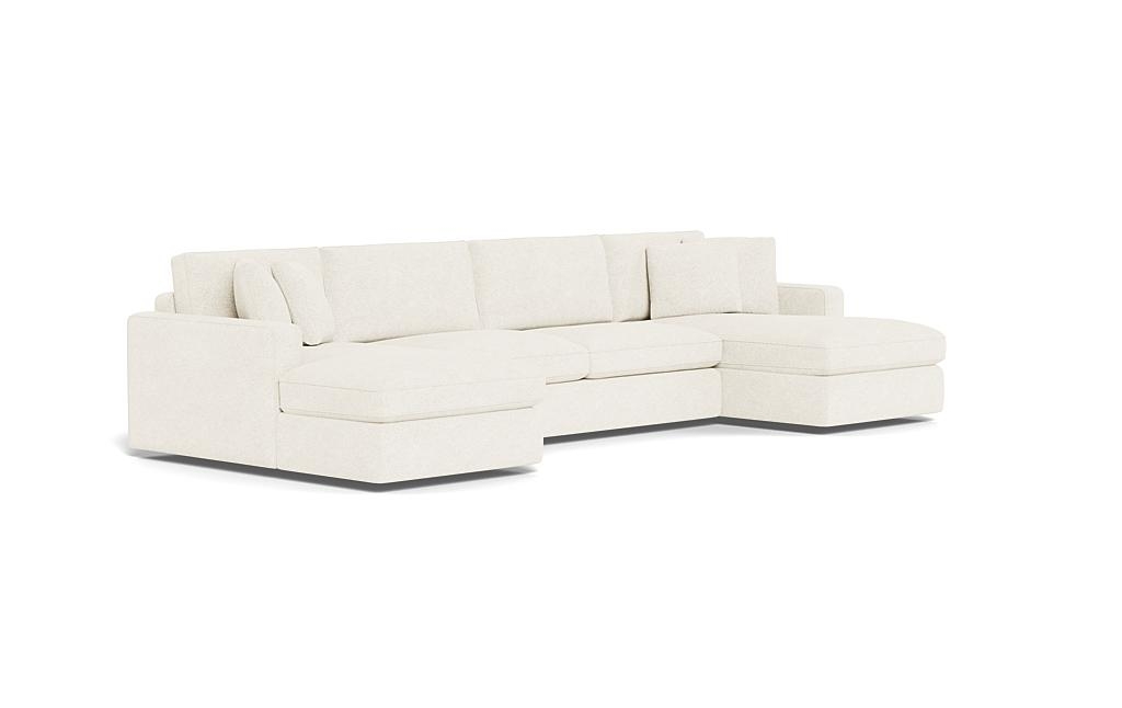 James 3-Piece 4-Seat U Chaise Sectional - Image 1