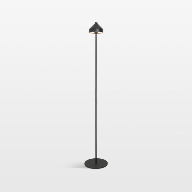 Amelie Pro Metal Floor Lamp Black 47" by Zafferano America - Image 0