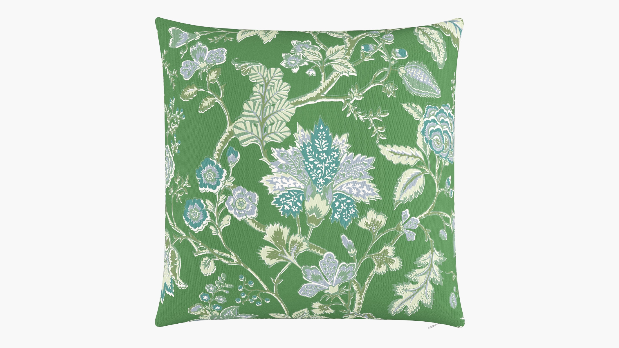 Throw Pillow Cover 26", Green La Vendee, 26" x 26" - Image 0