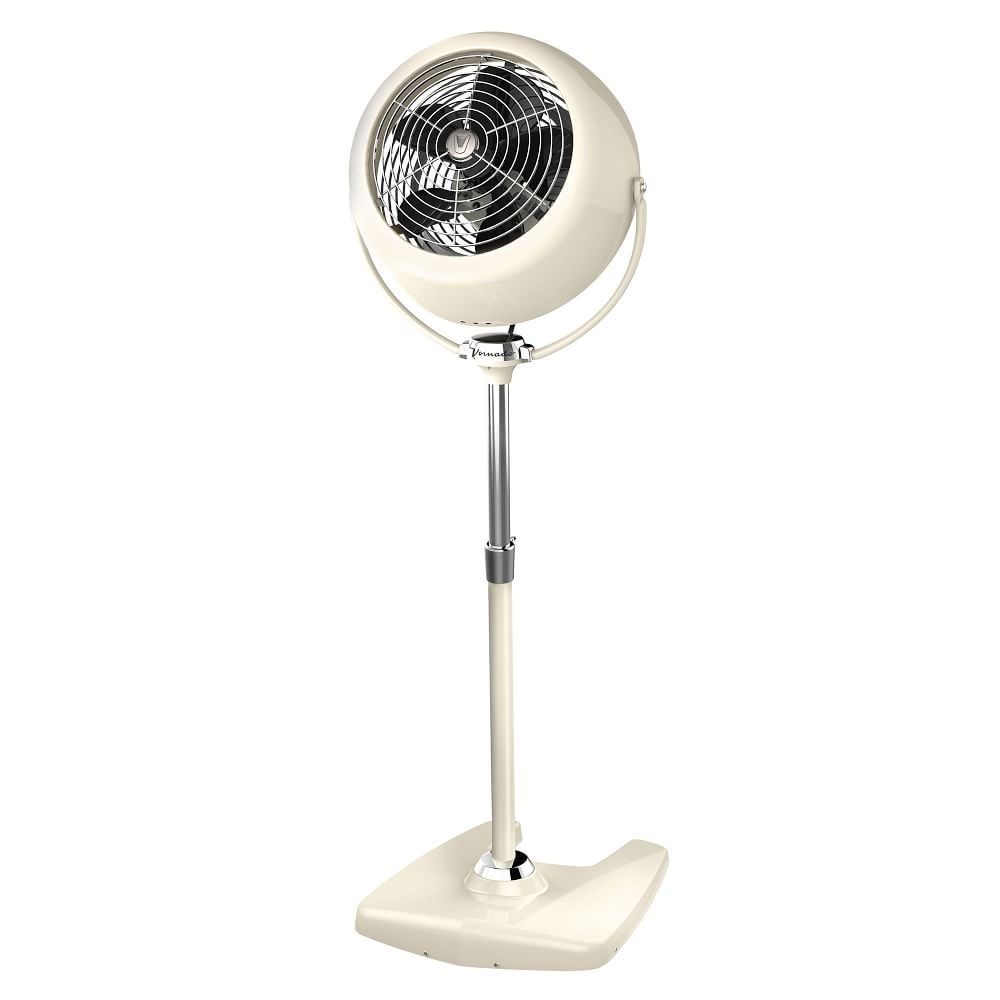 Senior Pedestal Vintage V-Fan, Cream - Image 0