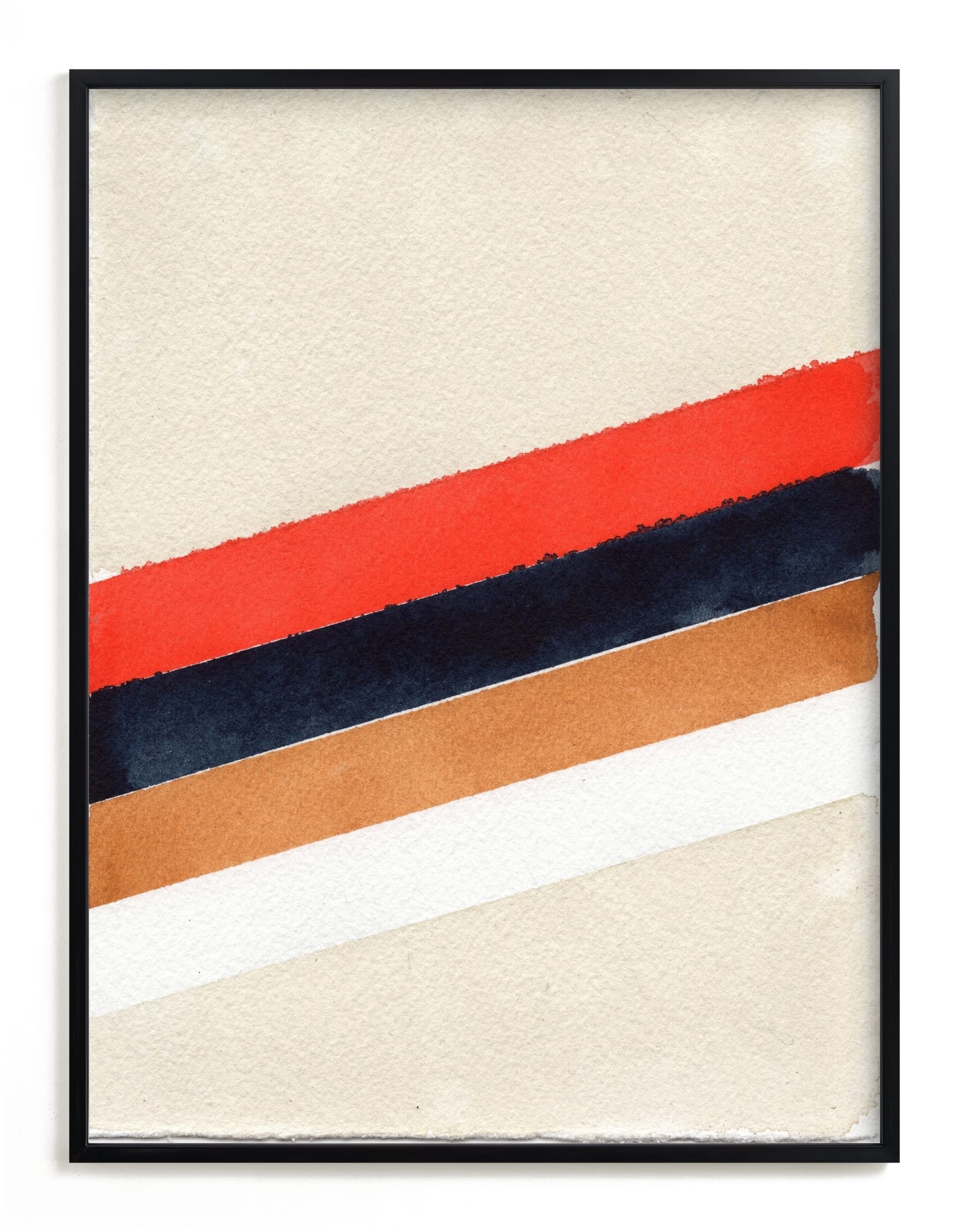 Retro Stripes Open Edition Fine Art Print - Image 0