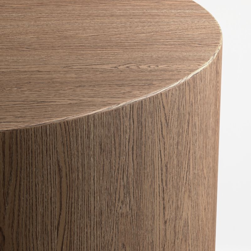 Terrane Fumed Oak 42" Round Coffee Table - Image 3
